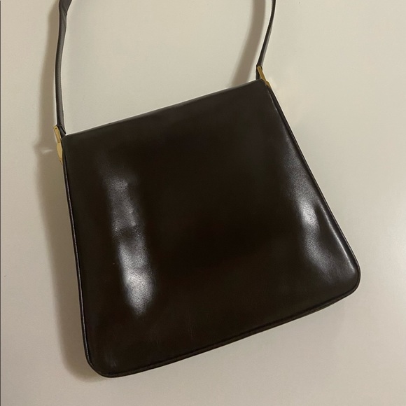 Vintage Gucci leather bag with suede details - Picture 2 of 6